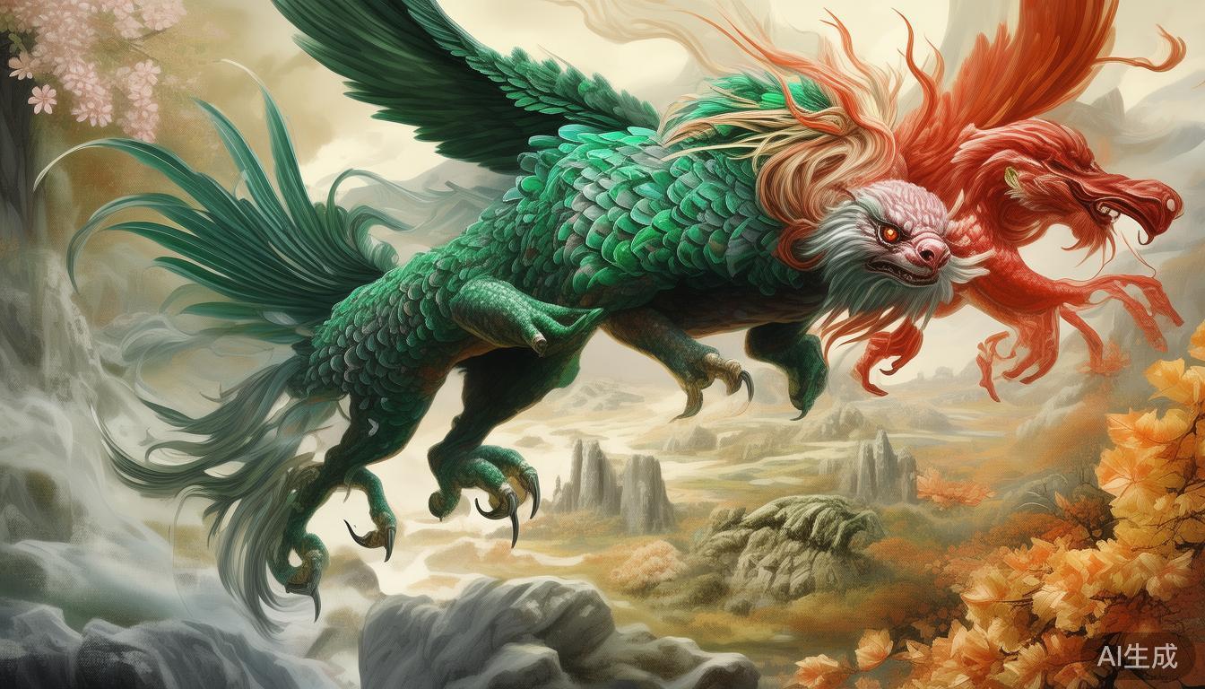 实际上，“四灵”这一概念源自中国古代神话，在《山海