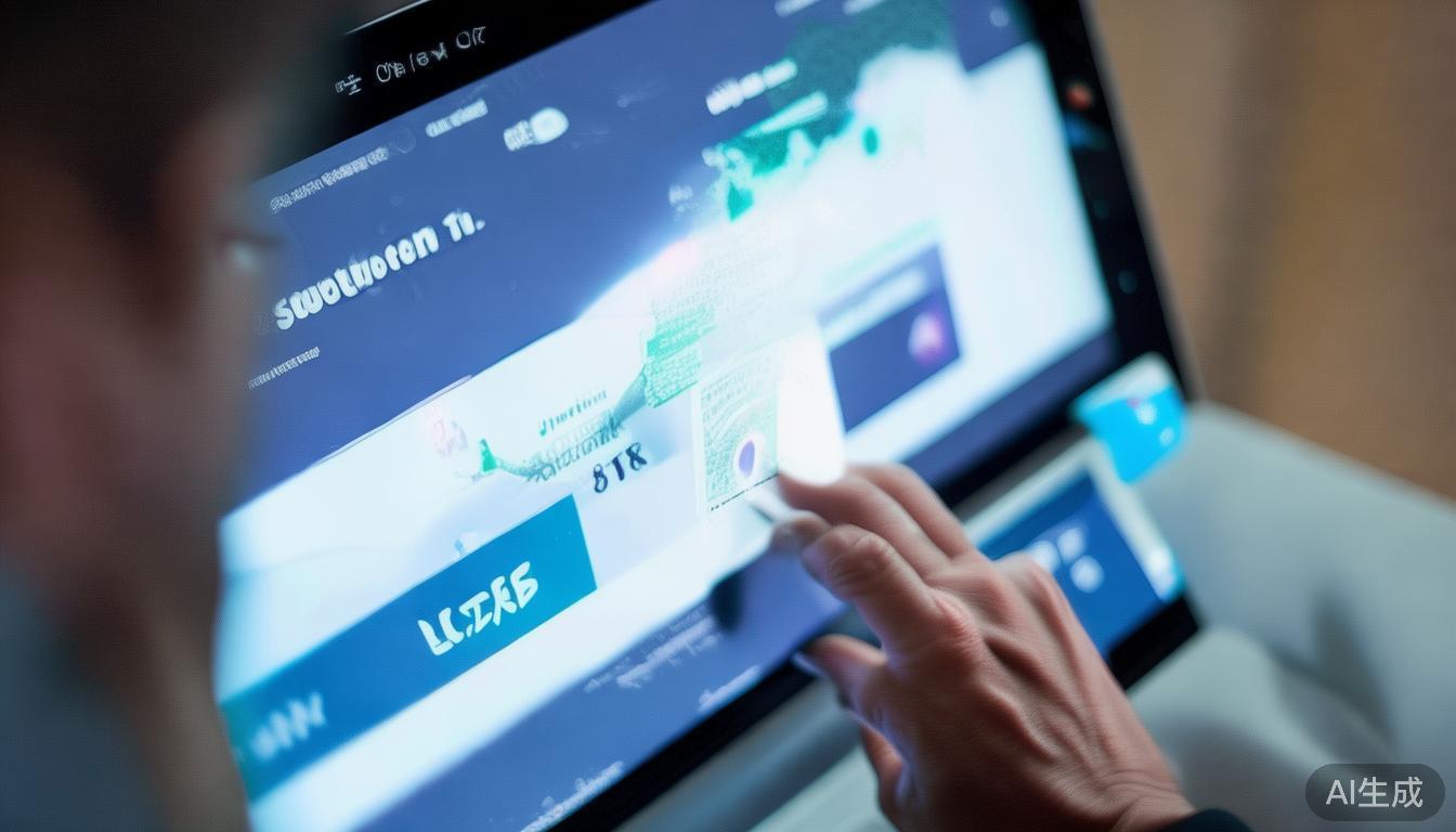 在点击搜索结果后，务必检查网站的域名是否正规。正规