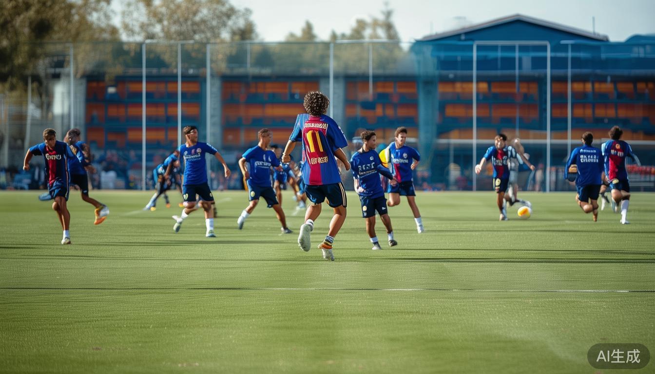 青训系统完善：如西班牙的巴塞罗那和皇家马德里，青训